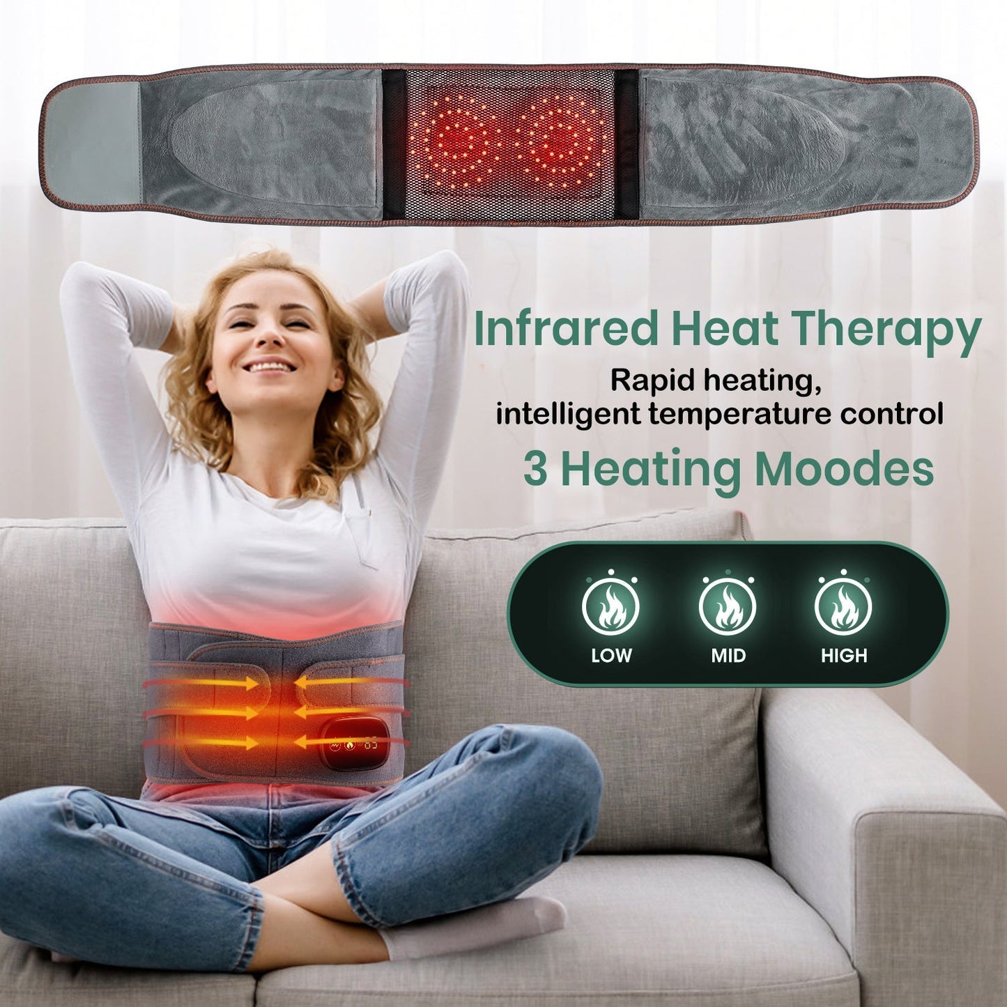 Wireless Lumbar Massager