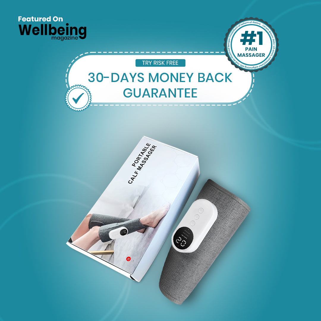 Portable & Adjustable Compression Leg Massager