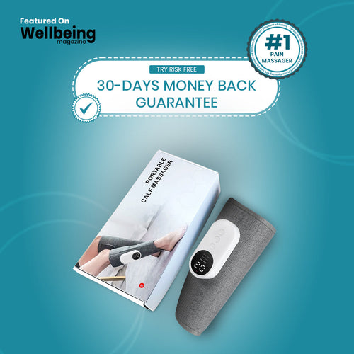 Portable & Adjustable Compression Leg Massager