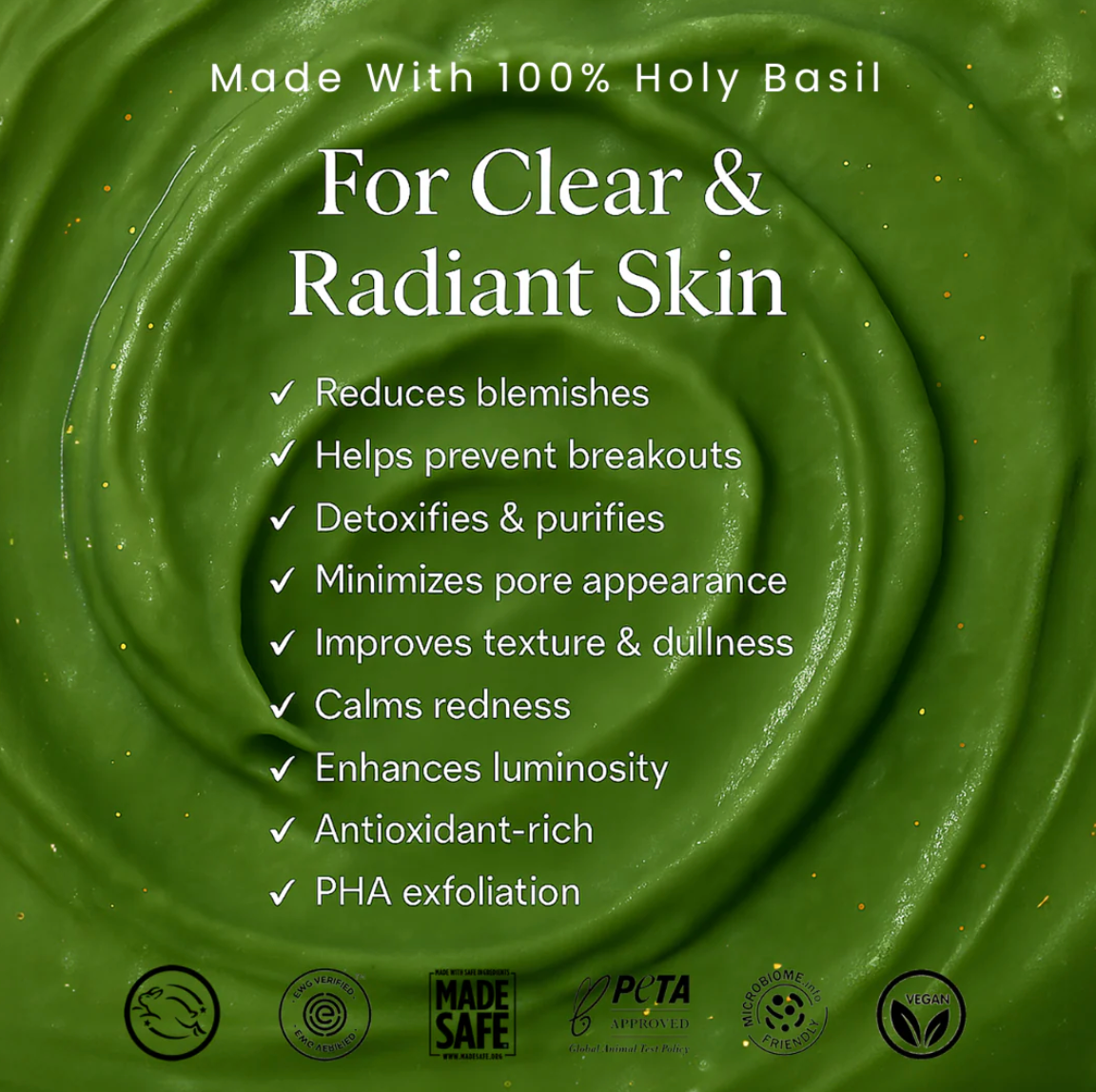Holy Basil Bubble Mask