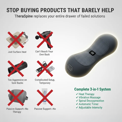 Triple Fusion Pillow Masssager