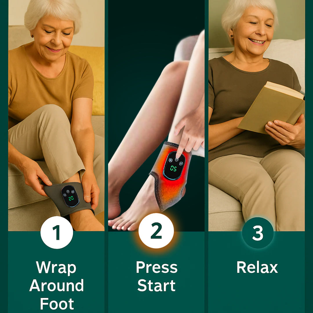 AnkleEase 3-in-1 Foot Massager